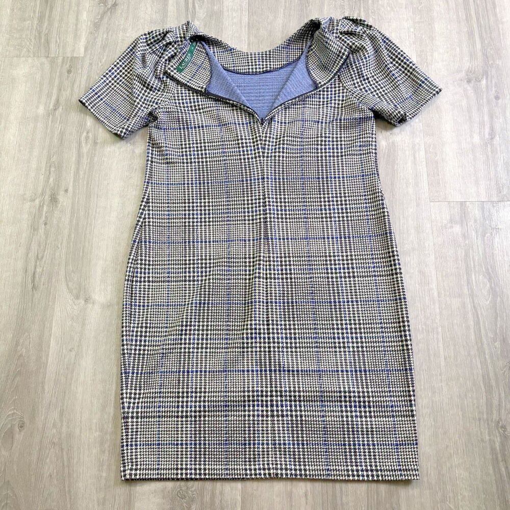 Lauren Ralph Lauren Houndstooth Dress Women's Size XL Work Business Retro - Picture 3 of 13